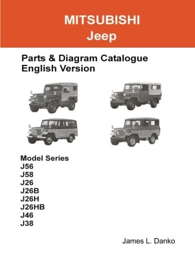 Mitsubishi Jeep English Parts & Diagram Catalogue