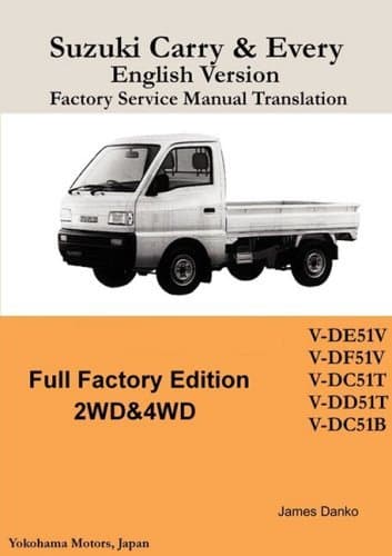 Suzuki Carry & Every English Factory Service Manual (May 19, 2008)