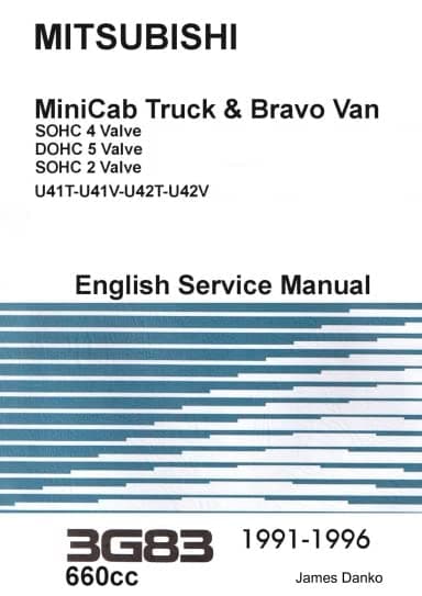Mitsubishi MiniCab & Bravo 3G83 Engine Service Manual