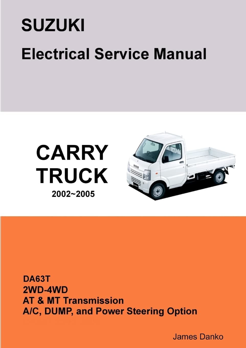 Suzuki Carry Da63T Electrical Service Manual & Diagrams
